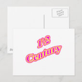 Carte Postale 1\2 Magenta du siècle (Devant / Derrière)