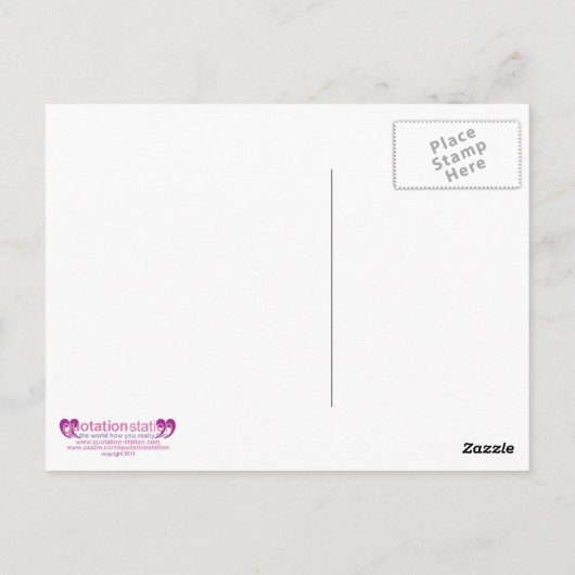 Carte Postale 1 Corinthiens 13 (Dos)