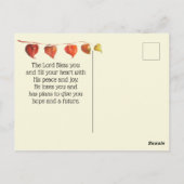 Carte Postale 1 Corinthiens 15:57 Rendons grâce à Dieu !, Automn (Dos)