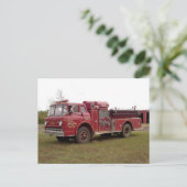 Carte postale #1 du service de pompiers volontaire (Debout devant)