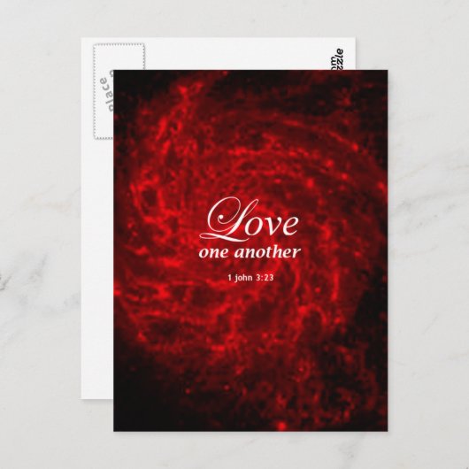 Carte Postale 1 John 3:23 (Devant / Derrière)