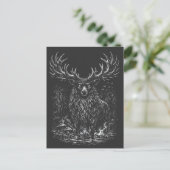 Carte Postale 1. Le Cerf de l'Ombre par BurnsInHell (Debout devant)