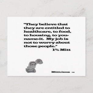 Carte Postale 1 % Mitt