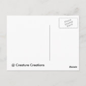 Carte postale 1 Tente de forêt (Dos)