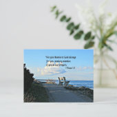 Carte Postale 1 Thessaloniciens 1:2 (Debout devant)