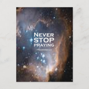 Carte Postale 1 Thessaloniciens 5:17