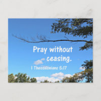 1 Thessaloniciens 5:17 Priez sans cesser.