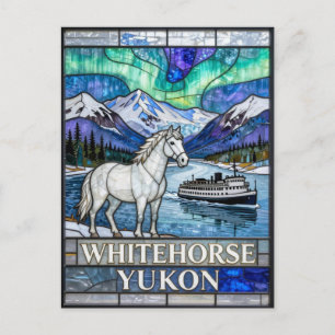 Carte Postale 1. Whitehorse Yukon Paysage du Nord ❄️