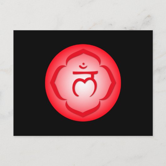 Carte Postale 1er Chakra - Muladhara (Devant)