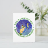 CARTE POSTALE 1ER ÉTOILE À DROITE, DIRECTEMENT JUSQU'AU MATIN (Debout devant)