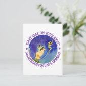 CARTE POSTALE 1ER ÉTOILE À DROITE, DIRECTEMENT JUSQU'AU MATIN (Debout devant)