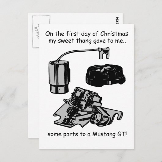 Carte Postale 1er jour Redneck (Devant / Derrière)