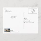 Carte Postale 1er lever de soleil 2017 Cocoa Beach Prompt rétabl (Dos)