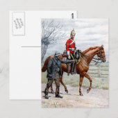 Carte Postale 1er Royal Dragoons (Devant / Derrière)