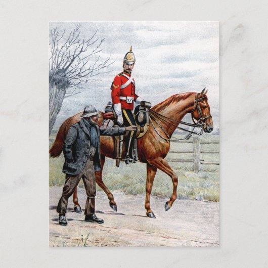 Carte Postale 1er Royal Dragoons (Devant)