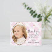 Carte Postale 1ère sainte communion merci photo (Debout devant)