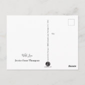 Carte Postale 1ère sainte communion merci photo (Dos)