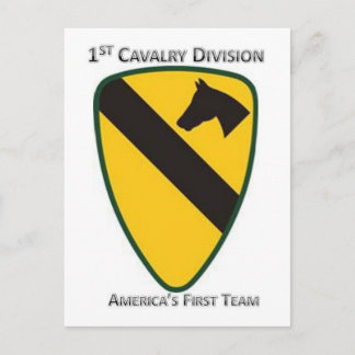 Carte Postale 1re division de cavalerie