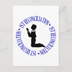 Carte Postale 1re réconciliation - Confession