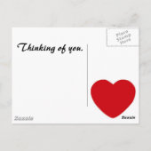 CARTE POSTALE 20. (Dos)