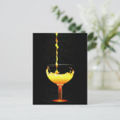 Carte Postale 2004 Dessin Ordinateur Pourant Jus D'Orange (Debout devant)