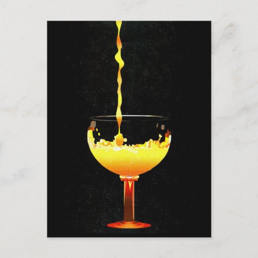 Carte Postale 2004 Dessin Ordinateur Pourant Jus D'Orange (Devant)