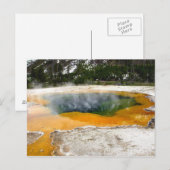 Carte Postale 2008 - Yellowstone 07 (Devant / Derrière)