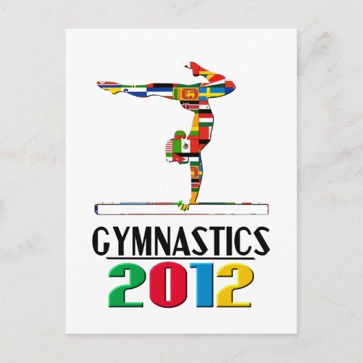 Carte Postale 2012: Gymnastique (Devant)