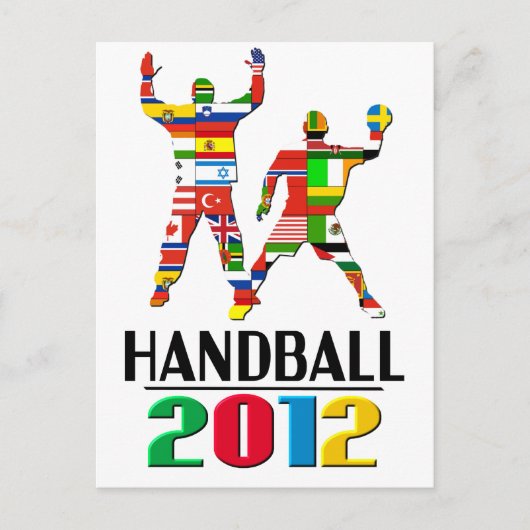Carte Postale 2012: Handball (Devant)