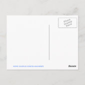 CARTE POSTALE 2012 J'AI RETOUR (Dos)