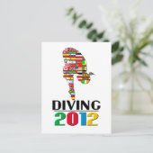 Carte Postale 2012: Plongée (Debout devant)