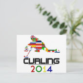 Carte Postale 2014: Curling (Debout devant)