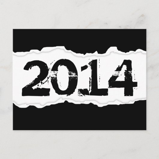 Carte Postale 2014 (déchirure de page) (Devant)