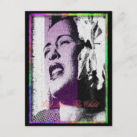 Carte Postale 2014, Dieu bénisse l'enfant (Devant)
