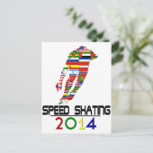Carte Postale 2014 : Patinage de vitesse (Debout devant)