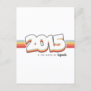 Carte Postale 2015 La naissance de légendes