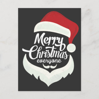 carte postale 2017 de bonne année de Joyeux Noël