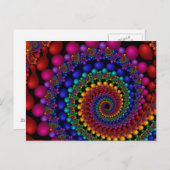 Carte Postale 201 Fractal (Devant / Derrière)