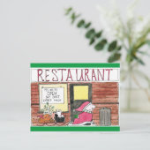 Carte Postale 2020 ziggy santa dans la ville (Debout devant)