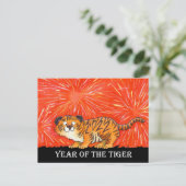 Carte Postale 2022 Année du Tigre (Debout devant)