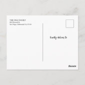 Carte Postale 2025 Chine - Nouvel an PapierCouper la frontière d (Dos)