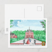 Carte Postale 2025 colorisation 1760 Imprimer Kasteel De Essenbu (Devant / Derrière)