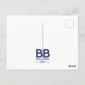 Carte Postale 2025 Moderne Stylish Donuts and Degrees Graduation (Dos)