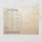 Carte Postale 2026 Mini Calendar Firework, "Eagle of the Fourth" (Dos)