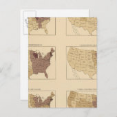 Carte Postale 207 Manufactures/mille² (Devant / Derrière)