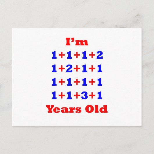 Carte Postale 20 ans ! (Devant)