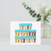 Carte Postale 20 ans de travail anniversaire Félicitations (Debout devant)