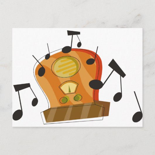 Carte Postale 20 août, Journée nationale de la radio (Devant)