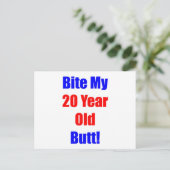 Carte Postale 20 Bite Mon Beurre (Debout devant)