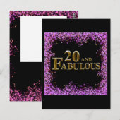 Carte Postale 20e Anniversaire  (Devant / Derrière)